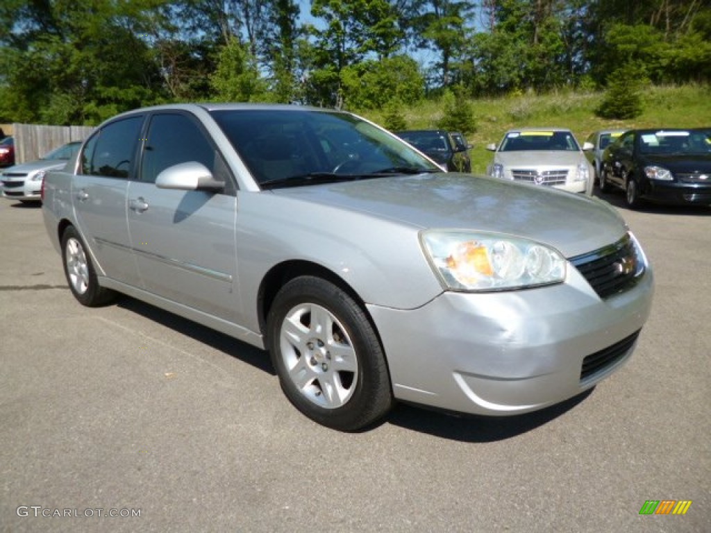 2006 Malibu LT V6 Sedan - Silverstone Metallic / Ebony Black photo #1