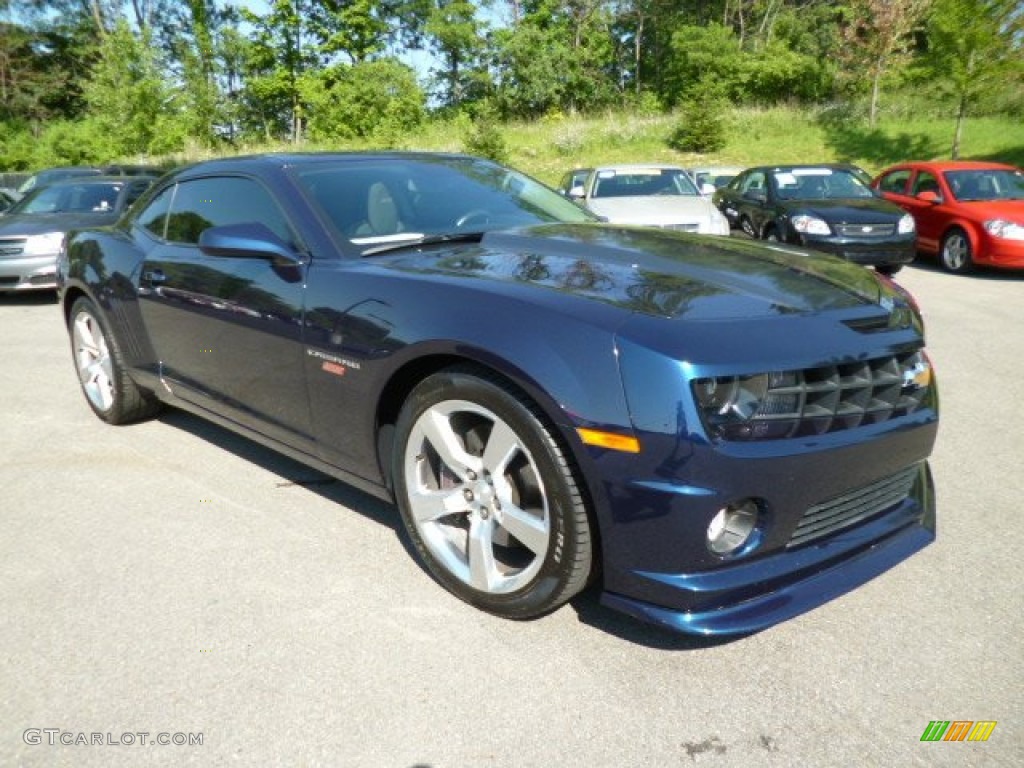 2011 Camaro SS/RS Coupe - Imperial Blue Metallic / Gray photo #1