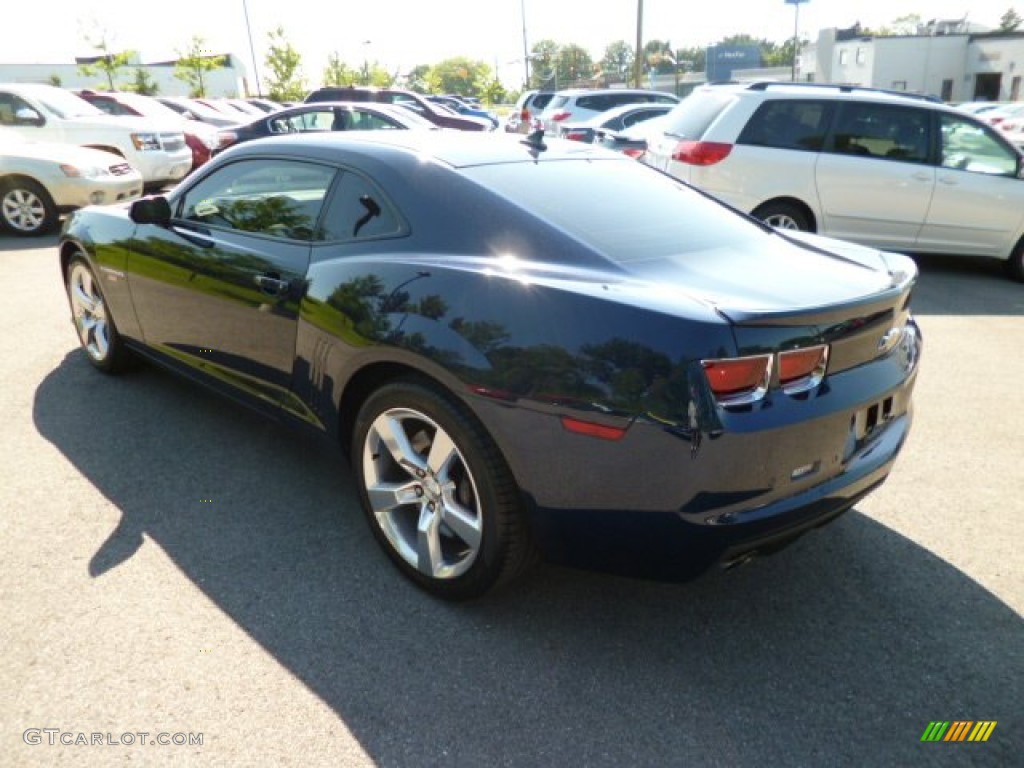 2011 Camaro SS/RS Coupe - Imperial Blue Metallic / Gray photo #5