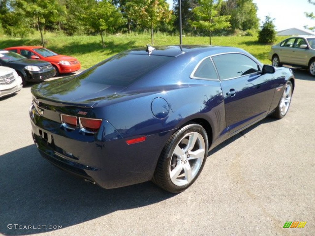2011 Camaro SS/RS Coupe - Imperial Blue Metallic / Gray photo #7
