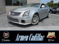 Radiant Silver Metallic 2013 Cadillac CTS -V Coupe