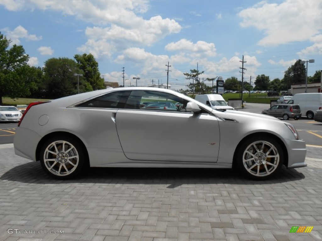 Radiant Silver Metallic 2013 Cadillac CTS -V Coupe Exterior Photo #82536932