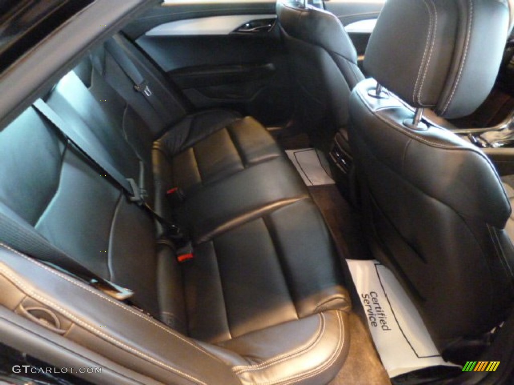 2013 Cadillac ATS 3.6L Luxury AWD Rear Seat Photo #82537619
