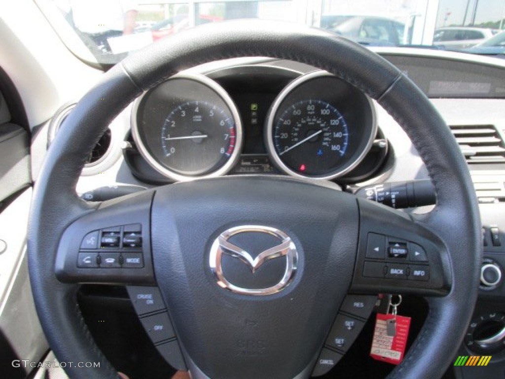 2012 Mazda MAZDA3 i Touring 4 Door Steering Wheel Photos
