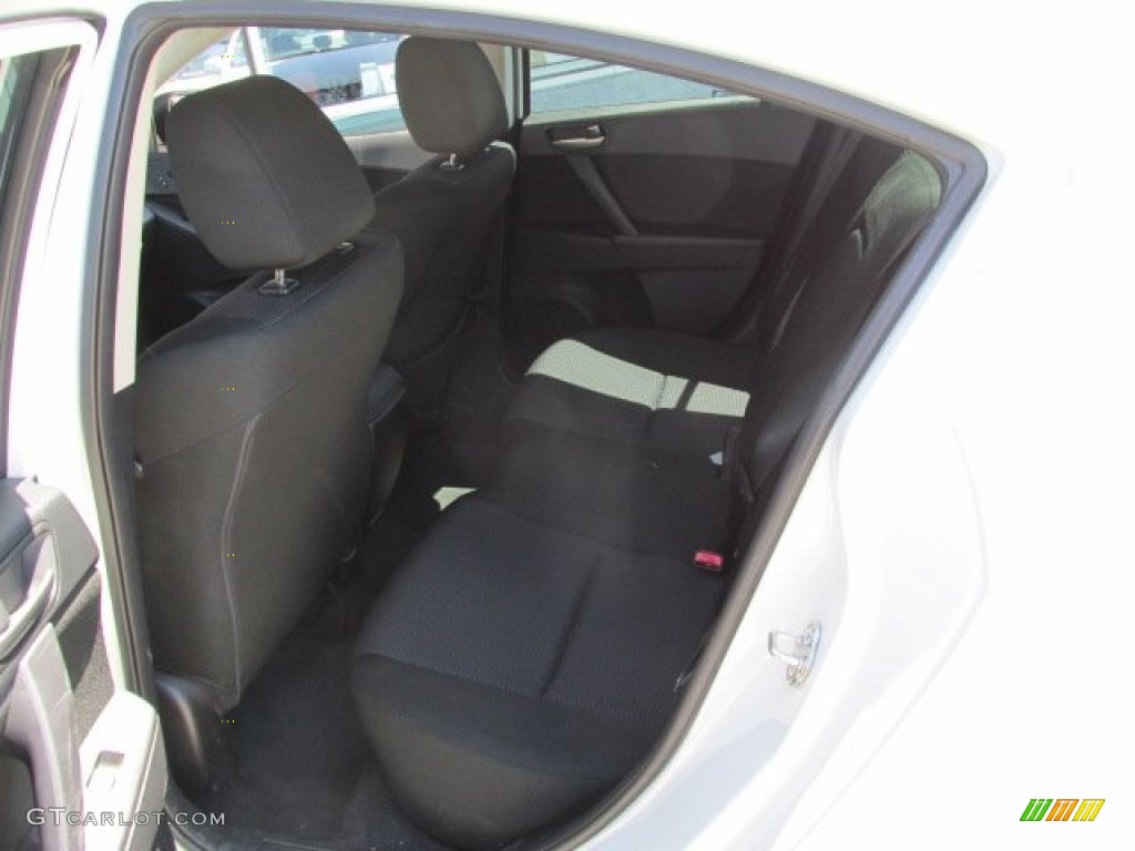 Black Interior 2012 Mazda MAZDA3 i Touring 4 Door Photo #82538003