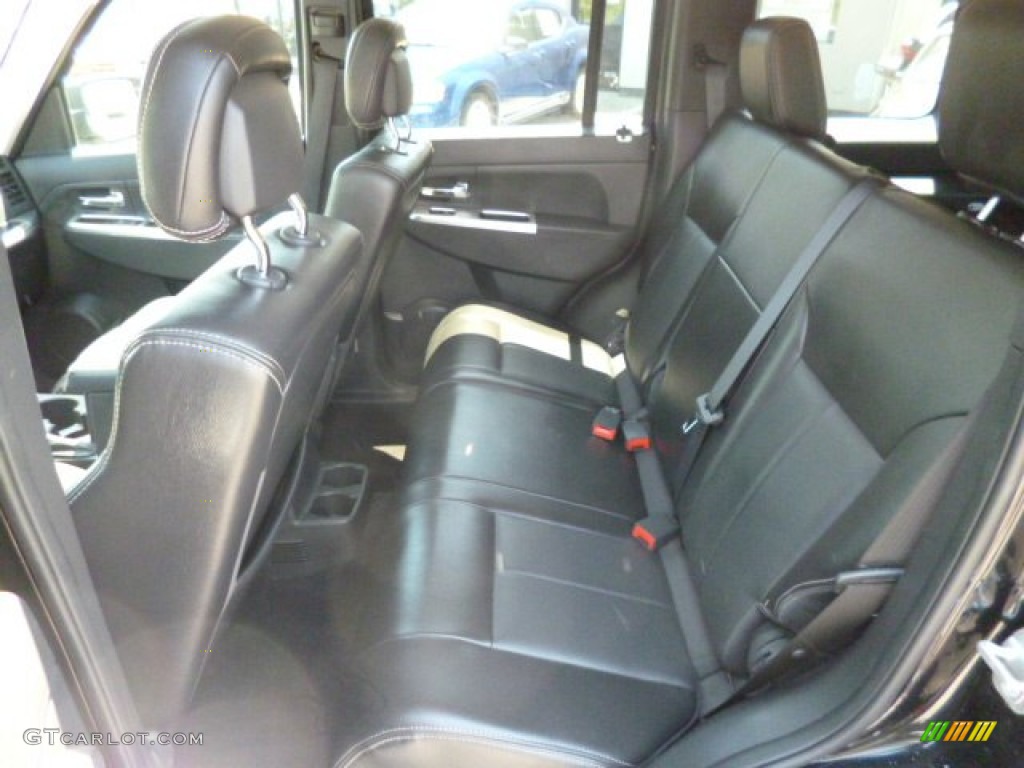 2010 Jeep Liberty Limited 4x4 Rear Seat Photo #82538479