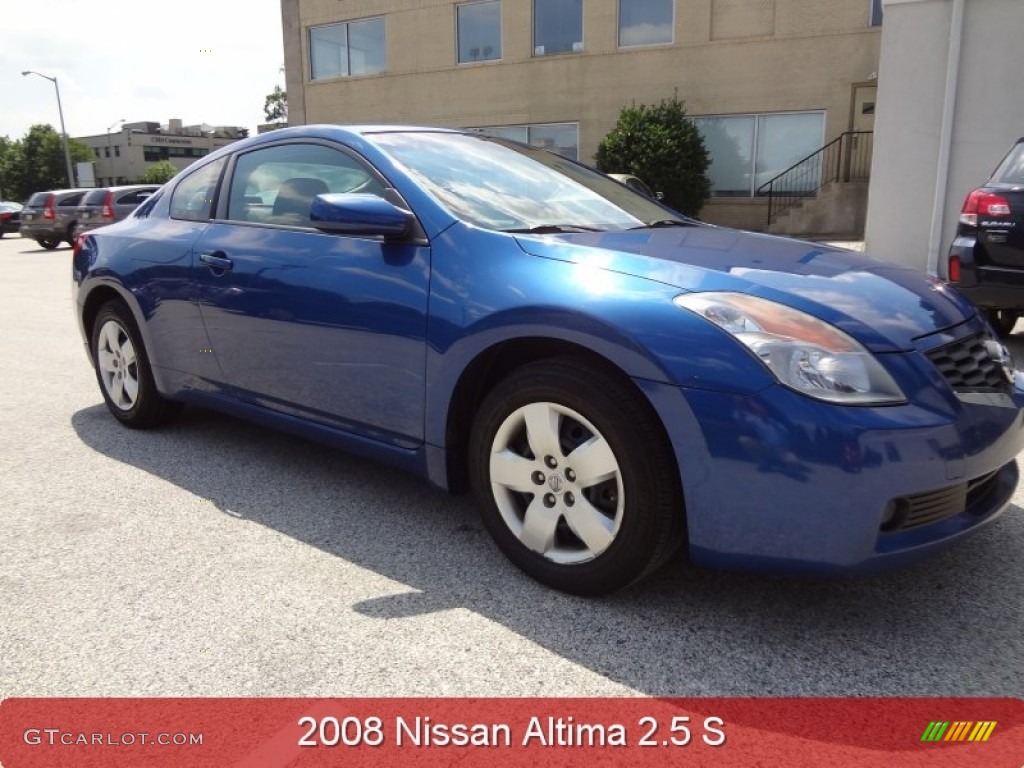 Azure Blue Metallic Nissan Altima