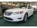 White Platinum Tri-Coat 2012 Ford Taurus Limited Exterior