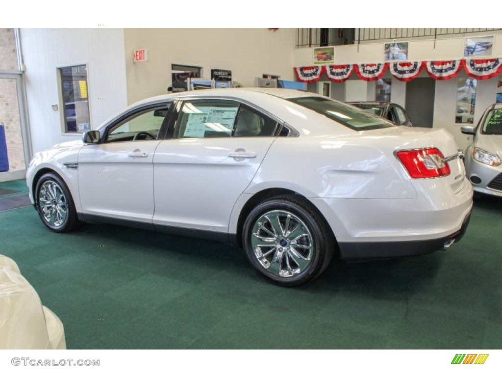 White Platinum Tri-Coat 2012 Ford Taurus Limited Exterior Photo #82538598