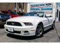 Performance White 2013 Ford Mustang V6 Premium Convertible