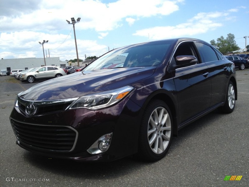 2013 Avalon Limited - Sizzling Crimson Mica / Black photo #1