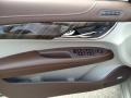Light Platinum/Brownstone Accents 2013 Cadillac ATS 2.0L Turbo Performance AWD Door Panel