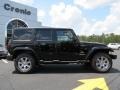 Black - Wrangler Unlimited Sahara 4x4 Photo No. 8