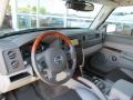 Dark Slate Gray/Light Graystone 2007 Jeep Commander Overland 4x4 Dashboard
