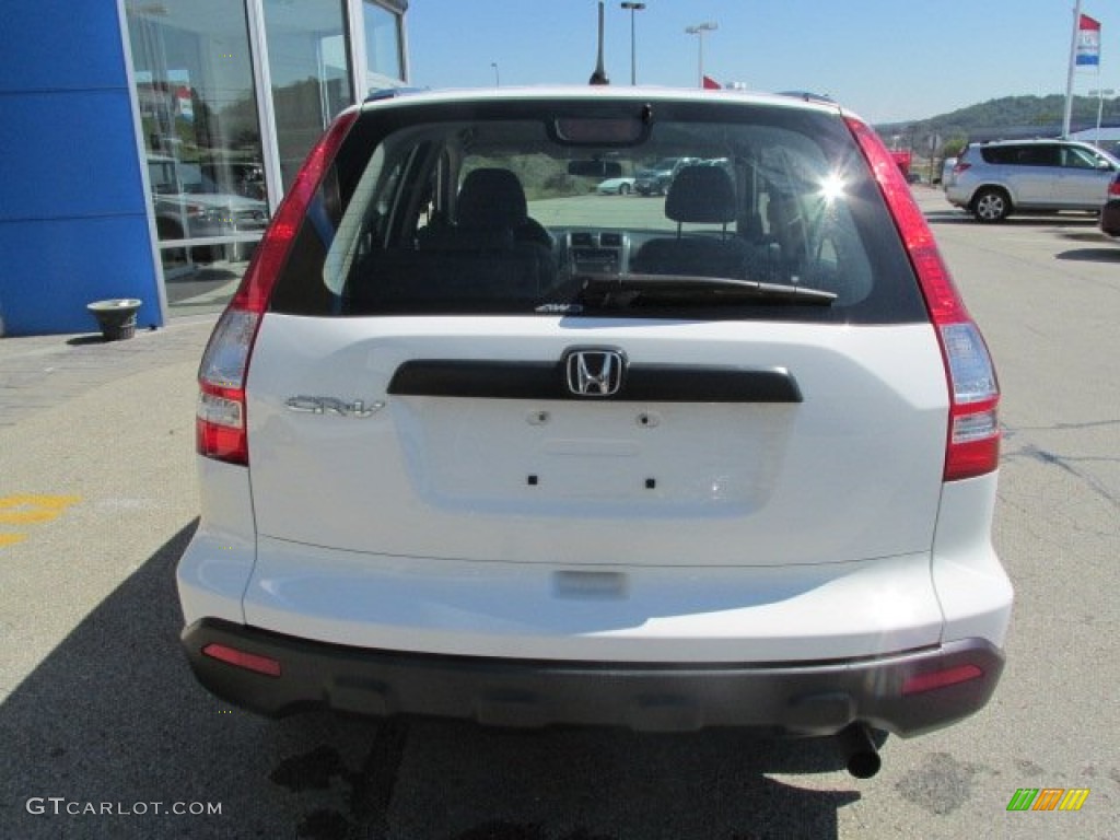 2007 CR-V LX 4WD - Taffeta White / Gray photo #7