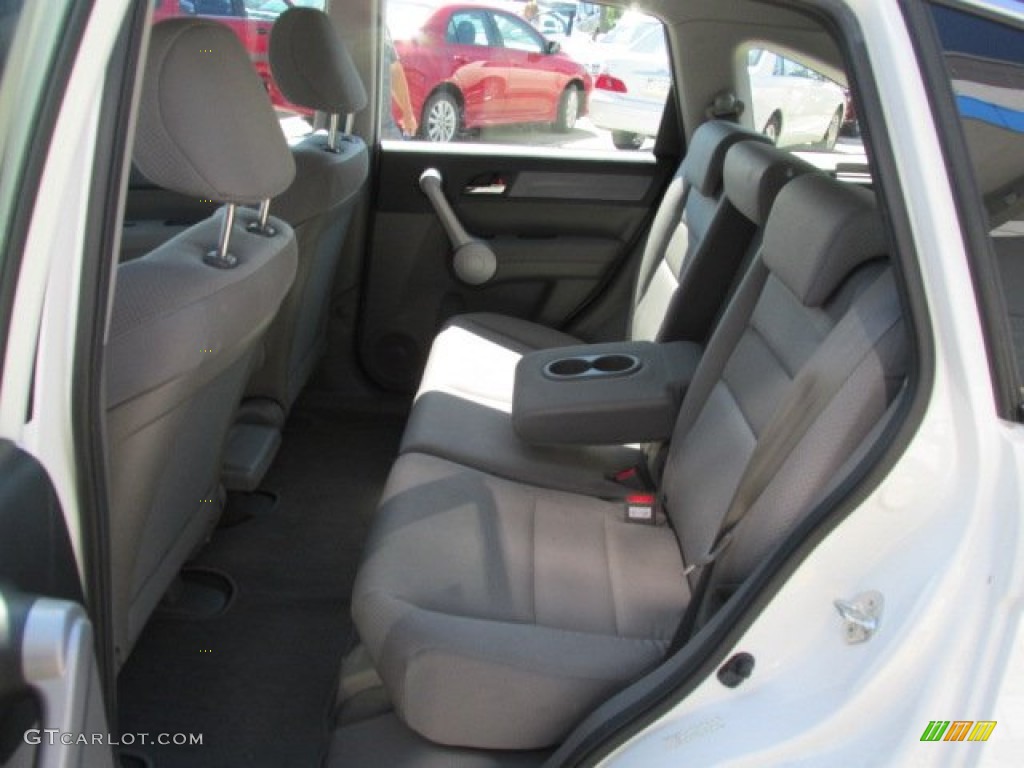 2007 CR-V LX 4WD - Taffeta White / Gray photo #16