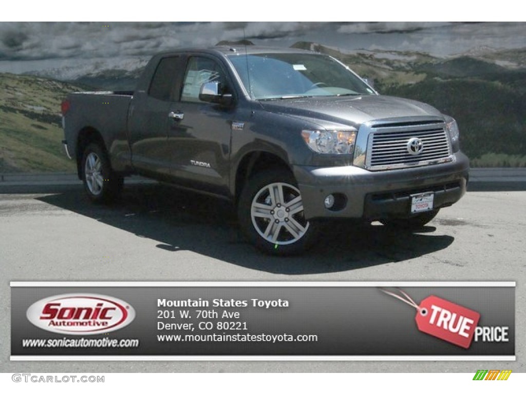 2013 Tundra Limited Double Cab 4x4 - Magnetic Gray Metallic / Graphite photo #1