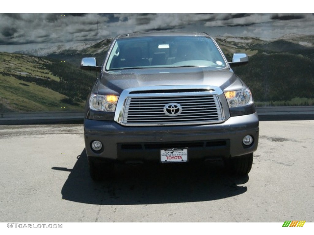 2013 Tundra Limited Double Cab 4x4 - Magnetic Gray Metallic / Graphite photo #3