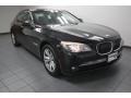 2012 Black Sapphire Metallic BMW 7 Series 740Li Sedan  photo #1