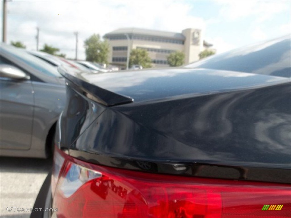 2013 Sonata GLS - Midnight Black / Gray photo #6