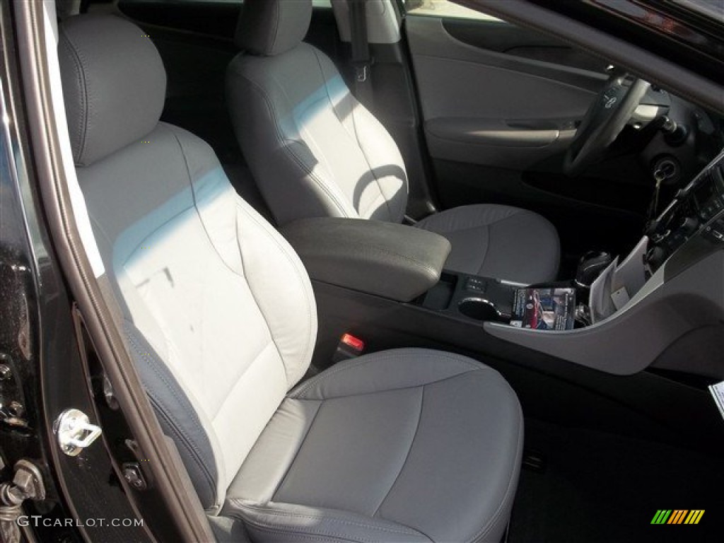 2013 Sonata GLS - Midnight Black / Gray photo #7