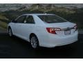 2013 Super White Toyota Camry Hybrid XLE  photo #2