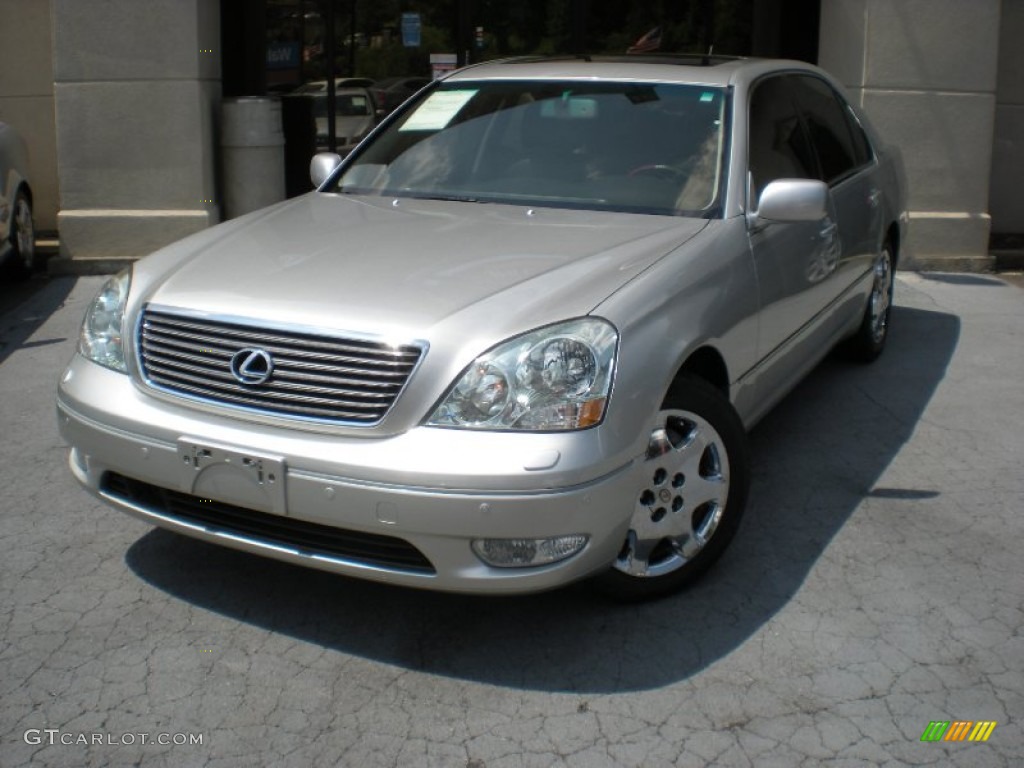 2001 LS 430 - Millenium Silver Metallic / Black photo #1