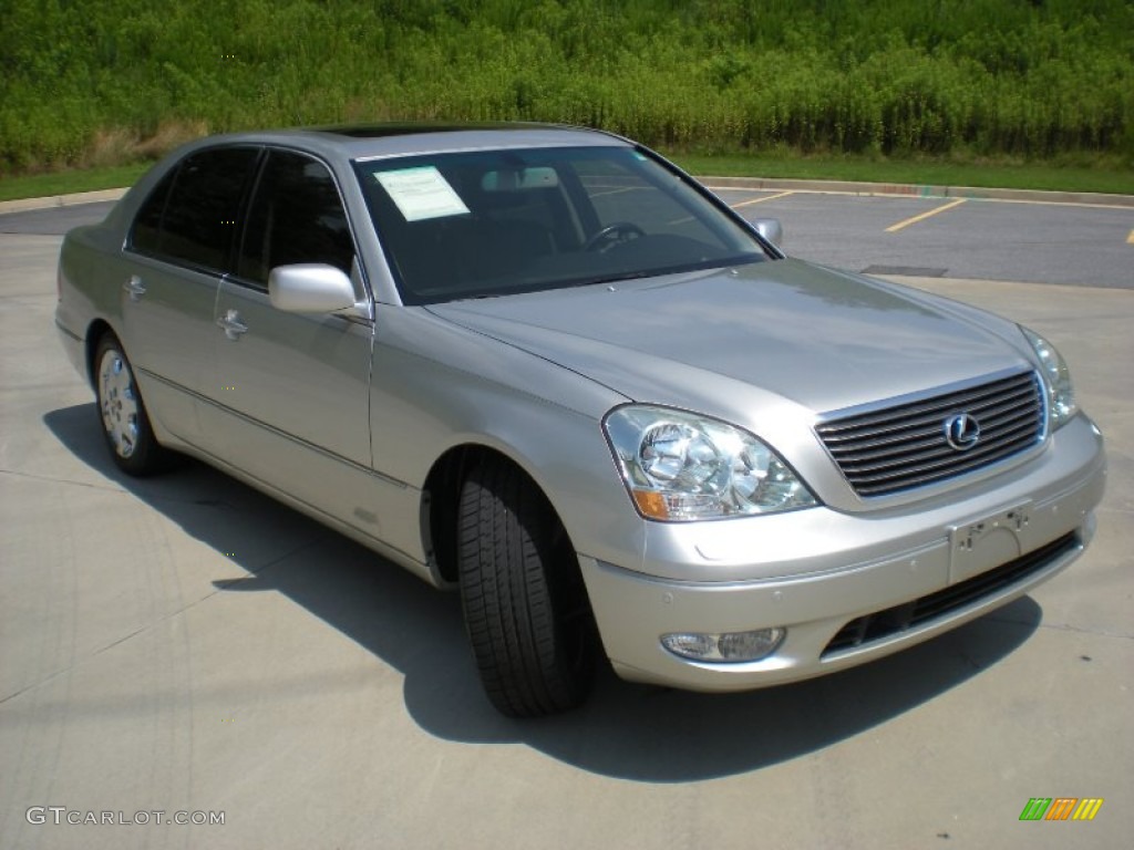 2001 LS 430 - Millenium Silver Metallic / Black photo #4