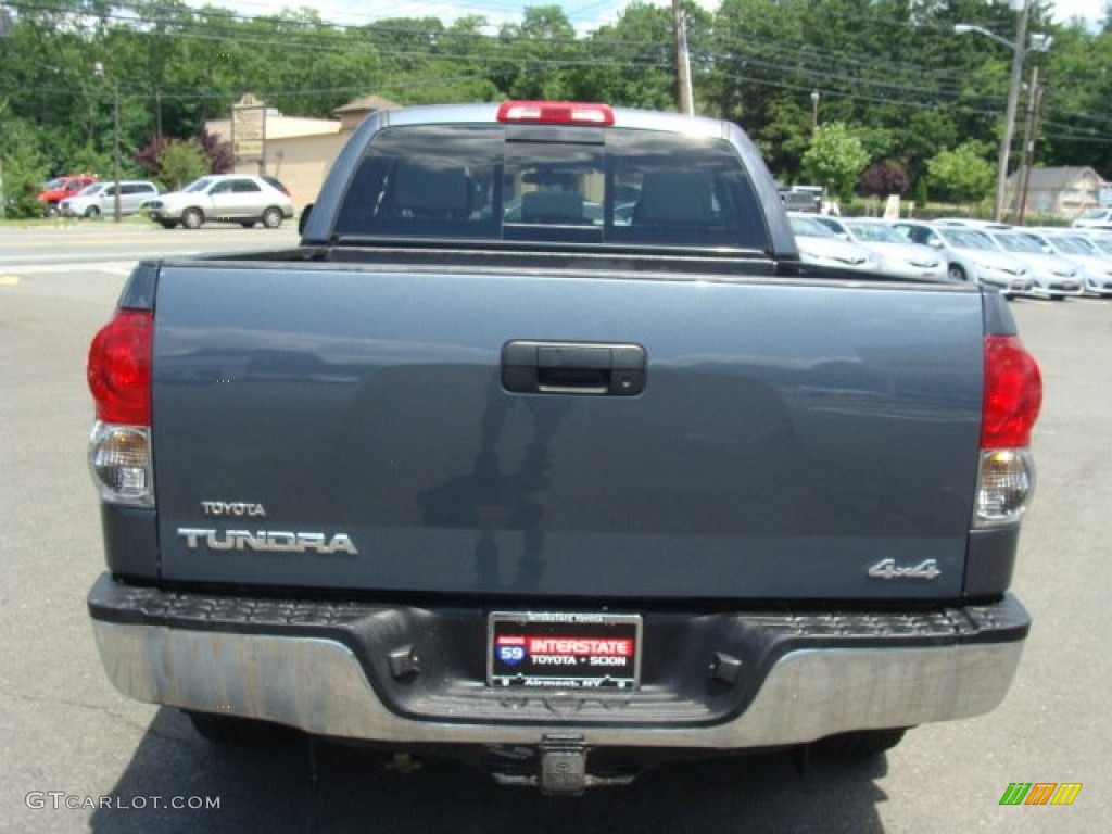 2008 Tundra SR5 Double Cab 4x4 - Slate Gray Metallic / Graphite Gray photo #5