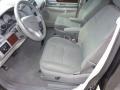 2010 Chrysler Town & Country Medium Slate Gray/Light Shale Interior Front Seat Photo
