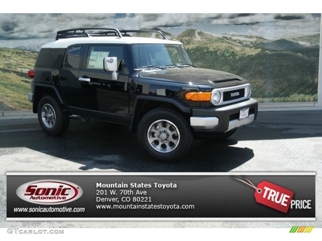 2013 FJ Cruiser 4WD - Black / Dark Charcoal photo #1