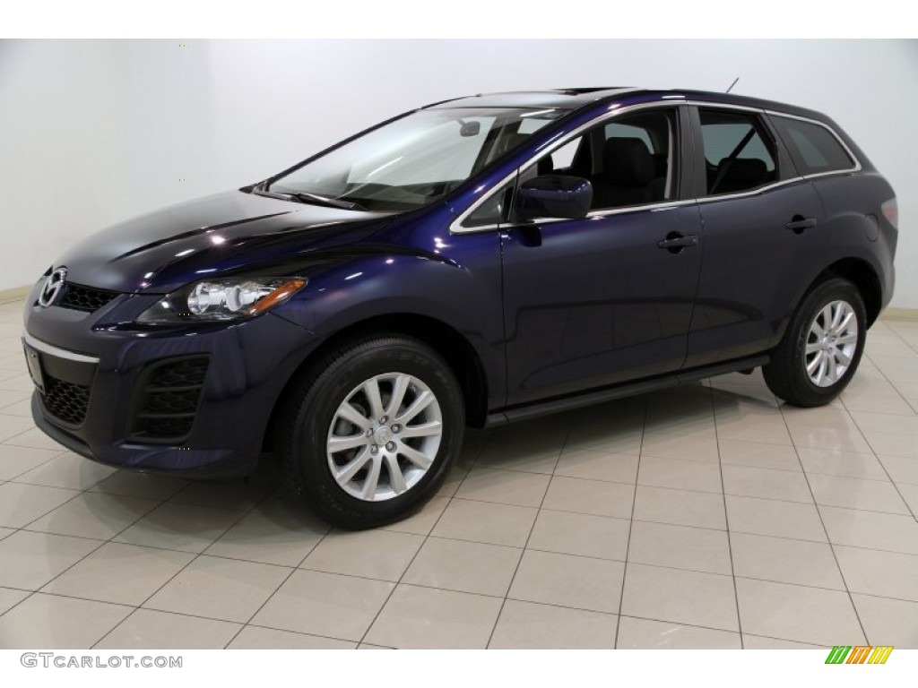 Stormy Blue Mica 2010 Mazda CX-7 i Sport Exterior Photo #82543796