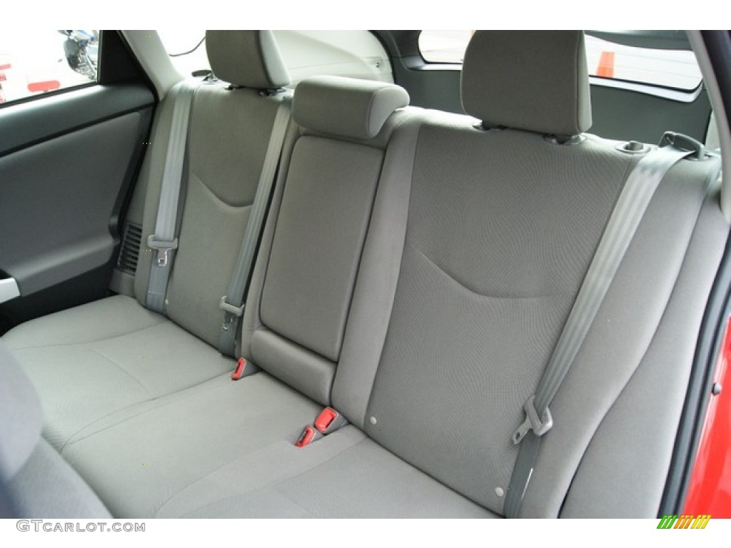 2013 Toyota Prius Two Hybrid Rear Seat Photo #82544324