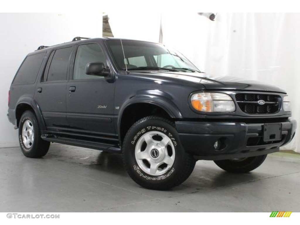 Deep Wedgewood Blue Metallic 2000 Ford Explorer Limited 4x4 Exterior Photo #82544455