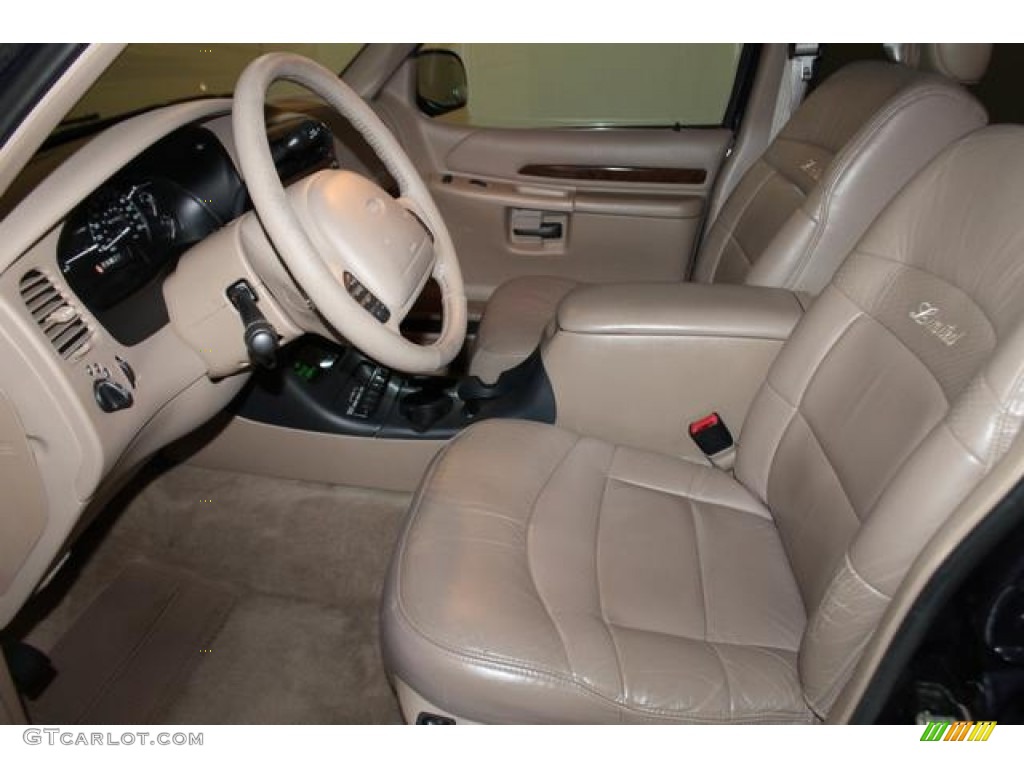 Medium Prairie Tan Interior 2000 Ford Explorer Limited 4x4 Photo #82544636