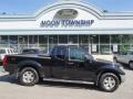Super Black 2011 Nissan Frontier SV V6 King Cab 4x4