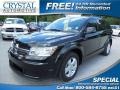 Brilliant Black Crystal Pearl 2011 Dodge Journey Mainstreet