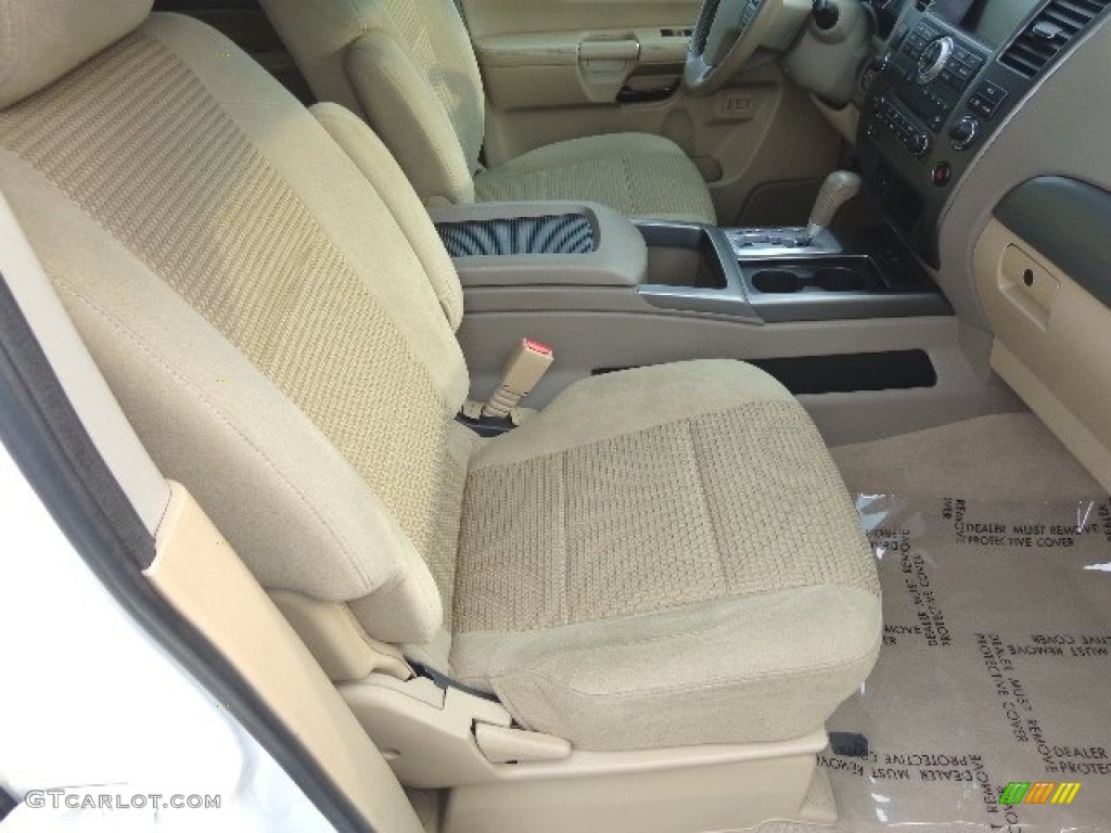 Charcoal Interior 2009 Nissan Armada SE Photo #82546809