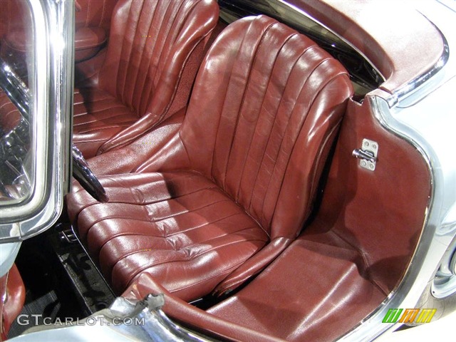 1958 Mercedes-Benz 300SL Roadster, Silver Blue / Burgundy, Drivers Seat 1958 Mercedes-Benz 300 SL Roadster Parts