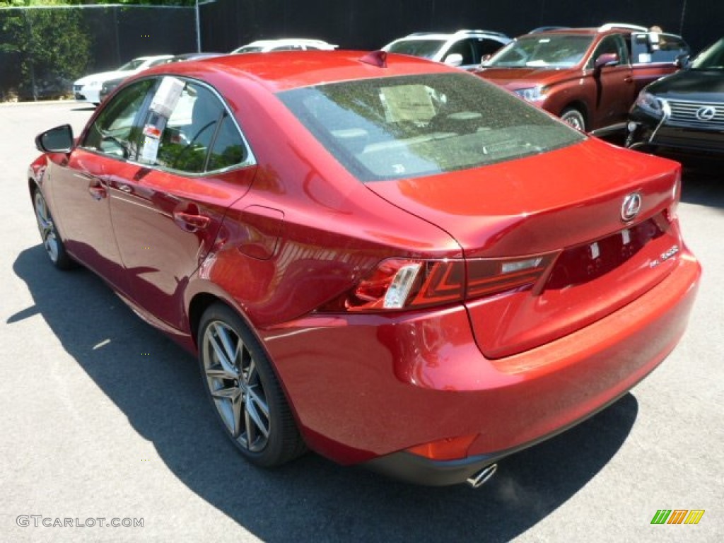 Matador Red Mica 2014 Lexus IS 250 F Sport AWD Exterior Photo #82547498