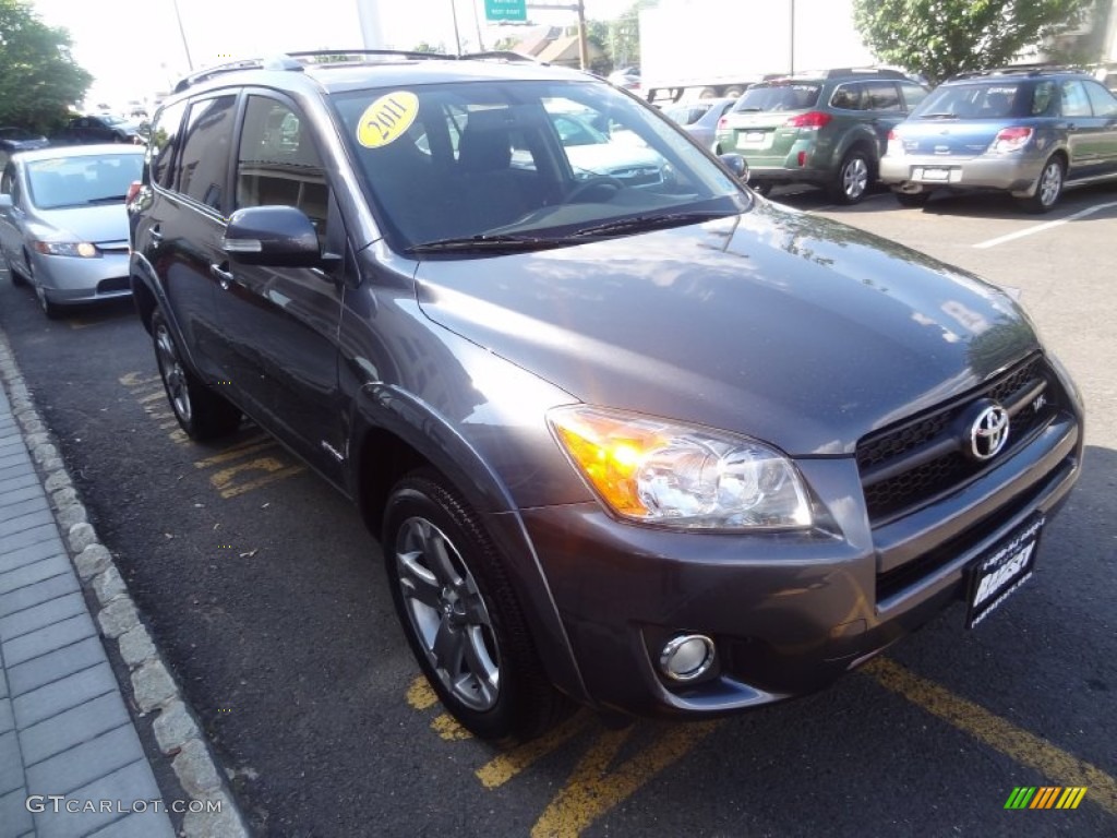 2011 RAV4 V6 Sport 4WD - Magnetic Gray Metallic / Dark Charcoal photo #7