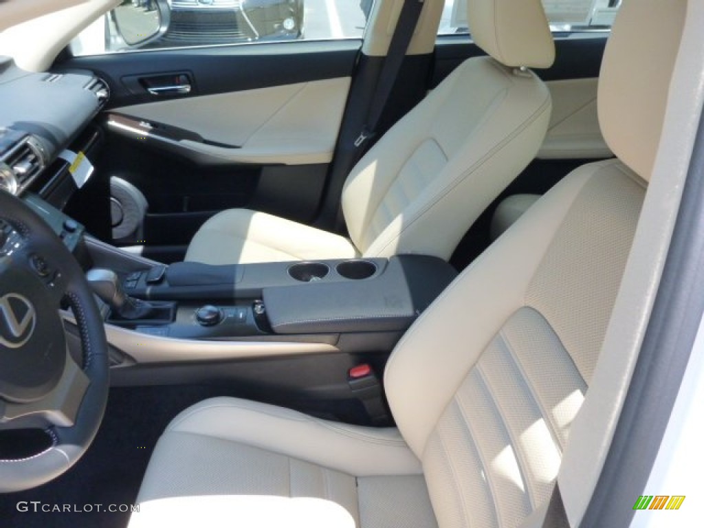 Parchment Interior 2014 Lexus IS 250 AWD Photo #82547807