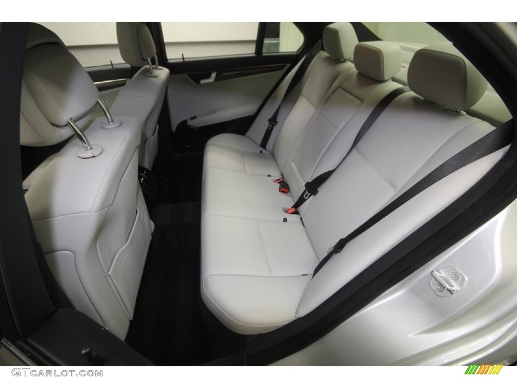 2012 Mercedes-Benz C 250 Sport Rear Seat Photo #82547929