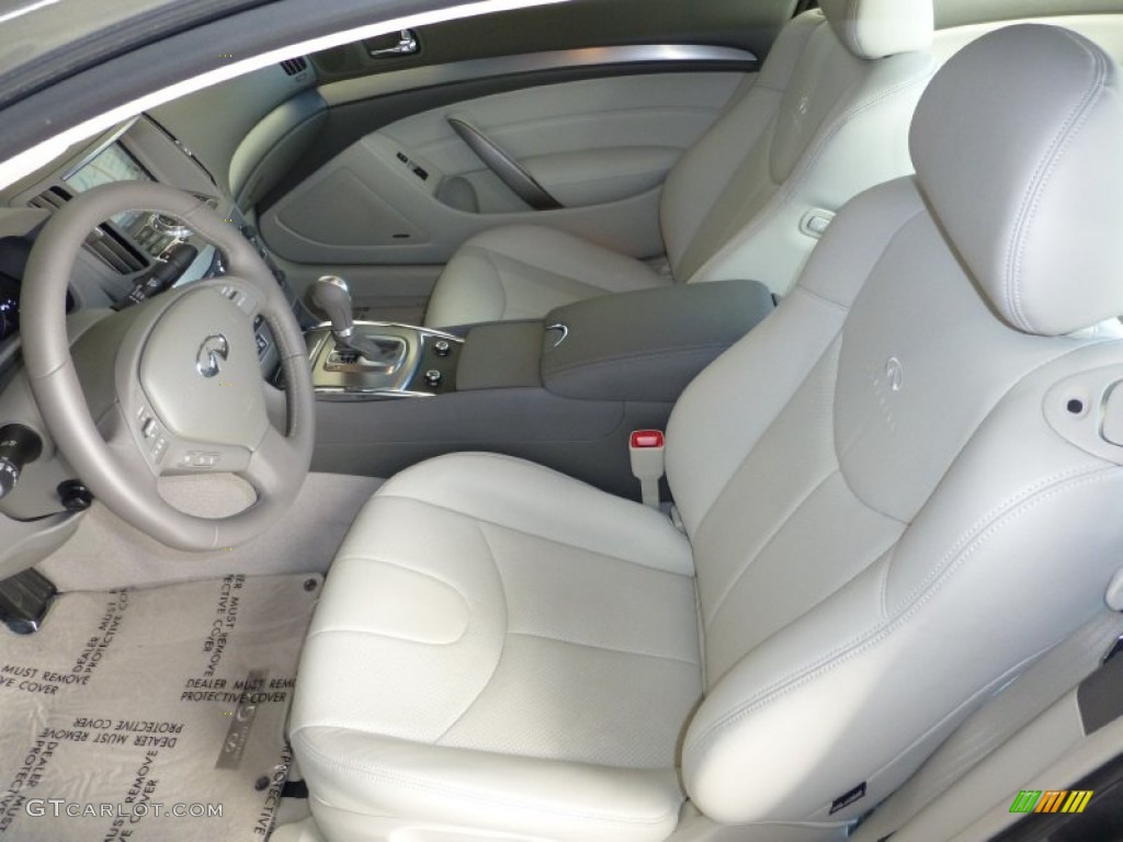 Stone Interior 2011 Infiniti G 37 Journey Coupe Photo #82547948