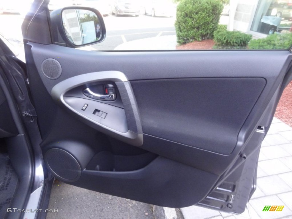 2011 Toyota RAV4 V6 Sport 4WD Dark Charcoal Door Panel Photo #82547952