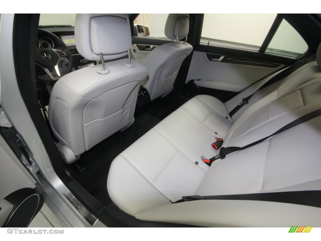 2012 Mercedes-Benz C 250 Sport Rear Seat Photo #82548092