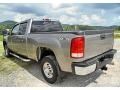2007 Steel Gray Metallic GMC Sierra 2500HD SLE Crew Cab 4x4  photo #9