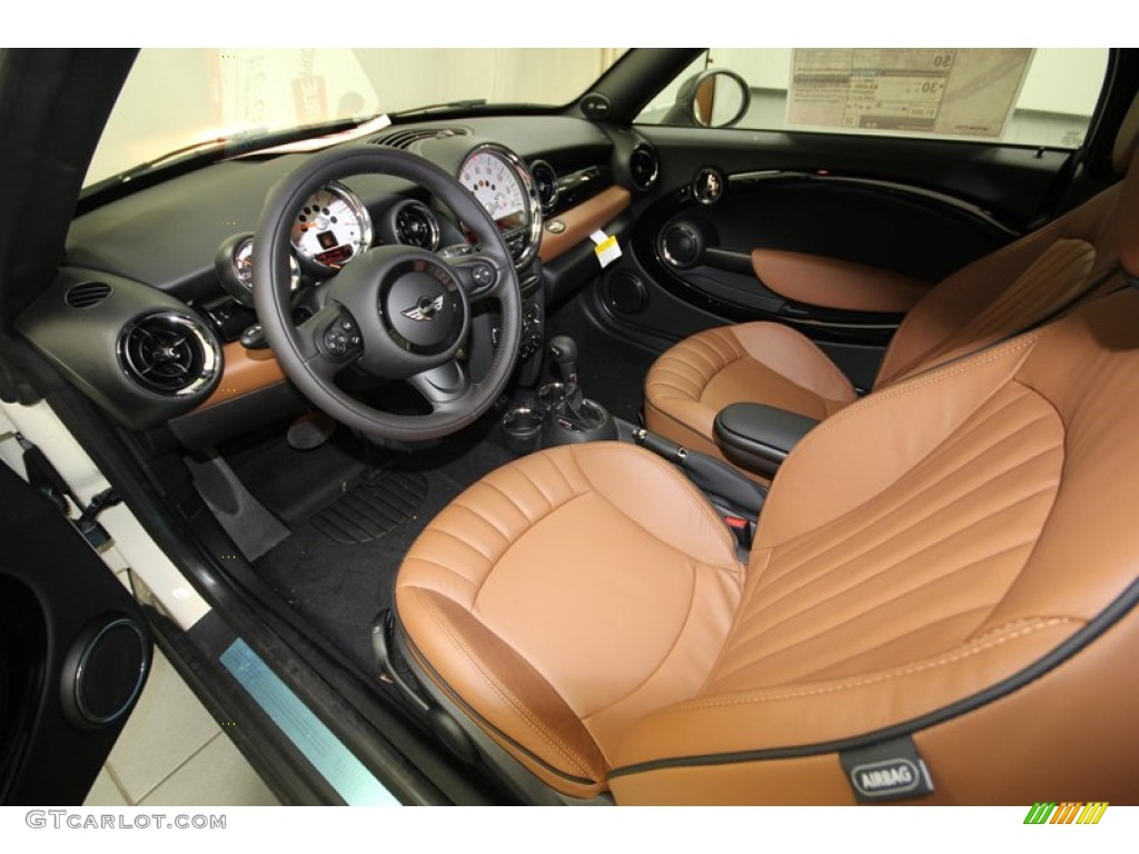 2013 Cooper Roadster - Pepper White / Toffee Lounge Leather photo #3