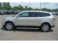 2013 Champagne Silver Metallic Chevrolet Traverse LT  photo #3