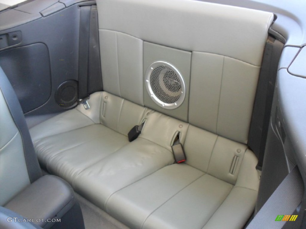 2008 Mitsubishi Eclipse Spyder GS Rear Seat Photos